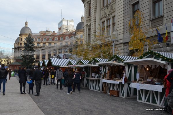 Bucharest Christmas Market - decembrie 2015 in Piata Universitatii
