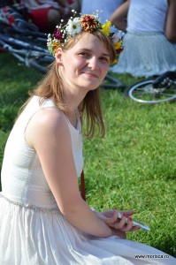 Parada Skirtbike la Roaba de Cultura in Parcul Herastrau din Bucuresti