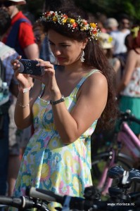 Parada Skirtbike la Roaba de Cultura in Parcul Herastrau din Bucuresti