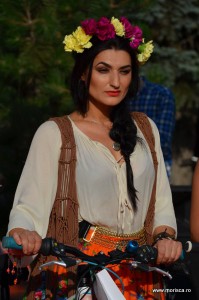 Parada Skirtbike la Roaba de Cultura in Parcul Herastrau din Bucuresti