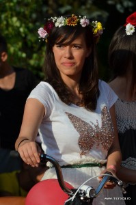 Parada Skirtbike la Roaba de Cultura in Parcul Herastrau din Bucuresti