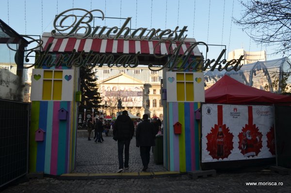 Targul de Craciun din Piata Universitatii Bucuresti - Bucharest Christmas Market