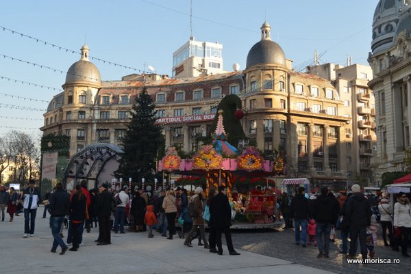 Targul de Craciun din Piata Universitatii Bucuresti - Bucharest Christmas Market