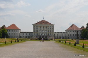 gradina palatului Schloss Nymphenburg din Munchen