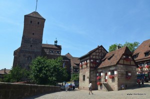 Castelul Imperial din Nuremberg (Bavaria - Germania)