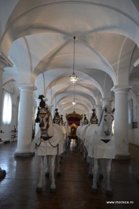 Muzeul calestilor si saniilor la Palatul Schloss Nymphenburg din Munchen