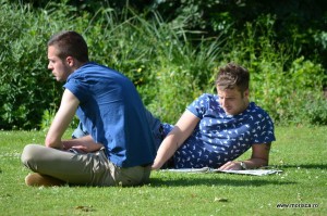 Citind in parc in Londra