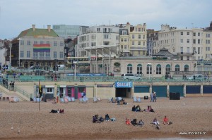 Weekend la plaja in  Brighton Marea Britanie