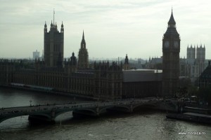 Londra panorama London Eye