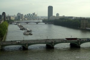 Londra panorama London Eye