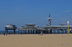 Plaja din Scheveningen (Haga) Olanda