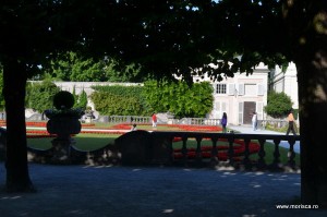 Gradinile Palatului Mirabell din Salzburg