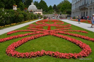 Gradinile Palatului Mirabell din Salzburg