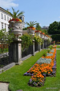 Gradinile Palatului Mirabell din Salzburg