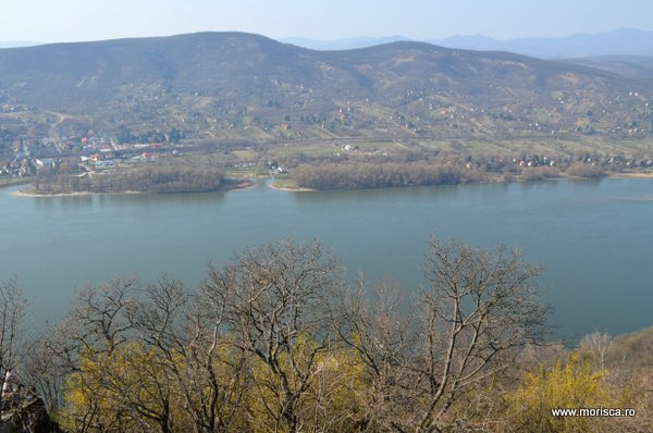Dunarea vazuta de la Cetatea Visegad - Ungaria