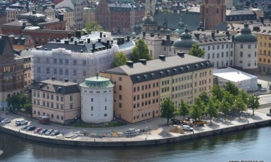 Stockholm-ul vazut din turnul primariei